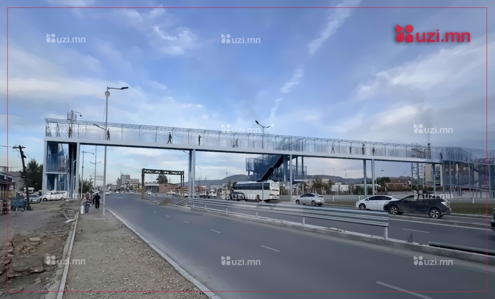 Таван шарын нүхэн гарц орчимд 90 метр урттай явган хүний гүүрэн гарц барина