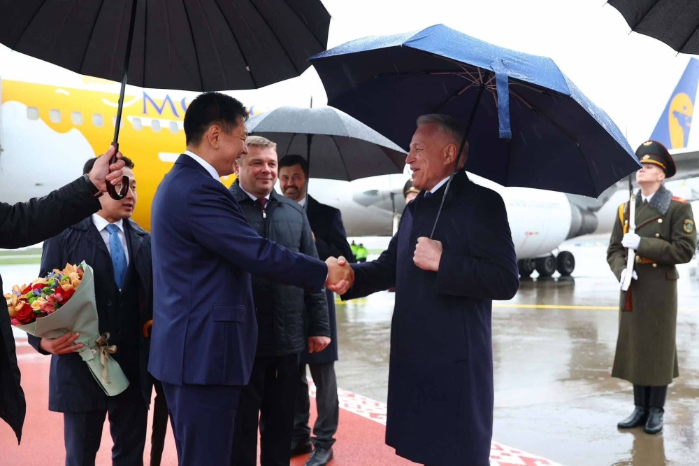 Ерөнхийлөгч У.Хүрэлсүх Бүгд Найрамдах Беларусь Улсад төрийн айлчлал хийж байна